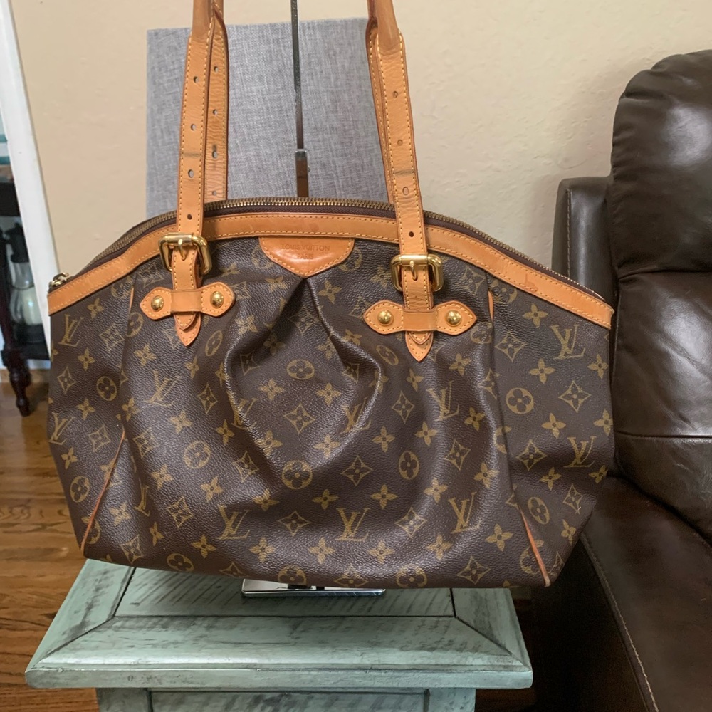 Louis Vuitton Tivoli  Brown Monogram Tote Bag SP0131